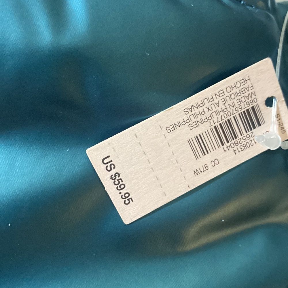 Victoria secret bag. Green emerald bag. NWT - Picture 3 of 4